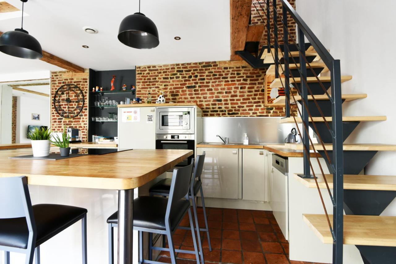 Maison Vieux Lille 3 Chambres Parking Prive 24H24H Acces エクステリア 写真