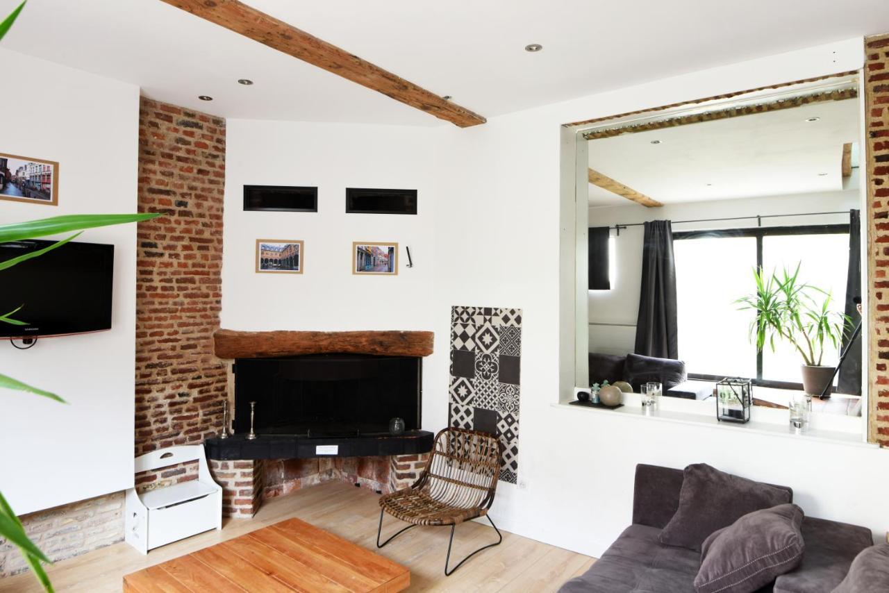 Maison Vieux Lille 3 Chambres Parking Prive 24H24H Acces エクステリア 写真
